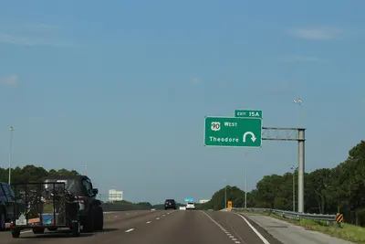 Alabama I10wb Exit, near Tillmans Corner