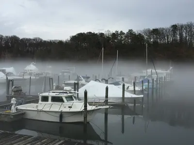 Occoquan River fog, Woodbridge, Virginia