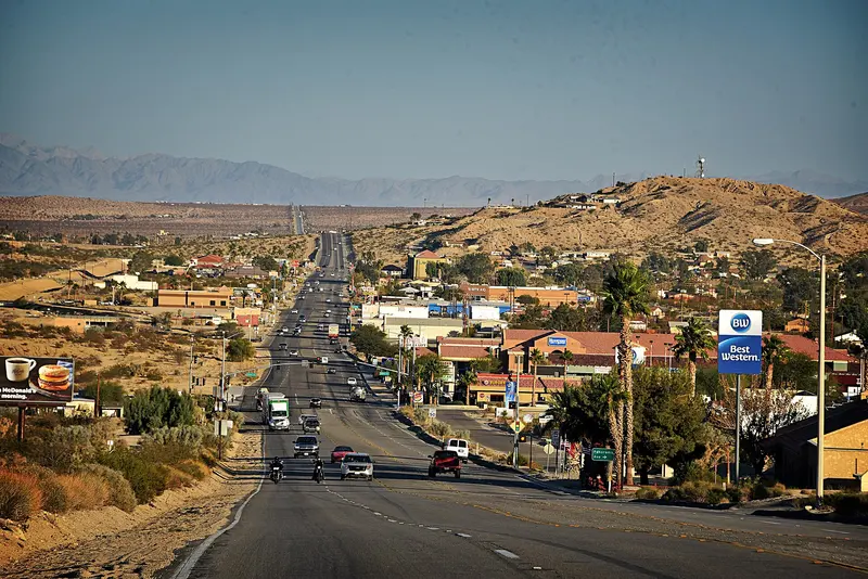 29 Palms looking East on Hwy