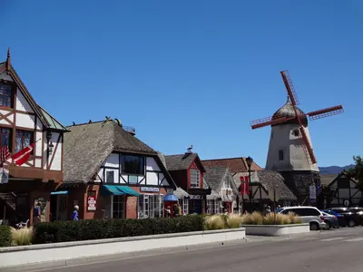 Solvang Street Scene