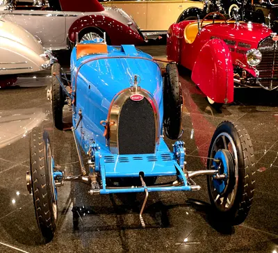 1928 Bugatti Type 37A Supercharged front view