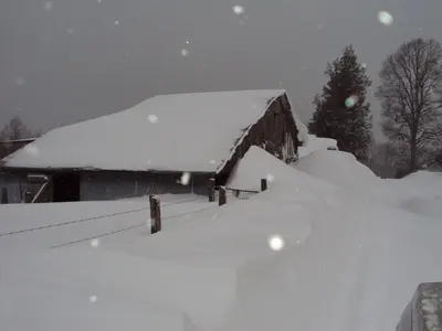 A Mighty Hinkle Mountain Snow, near Richwood