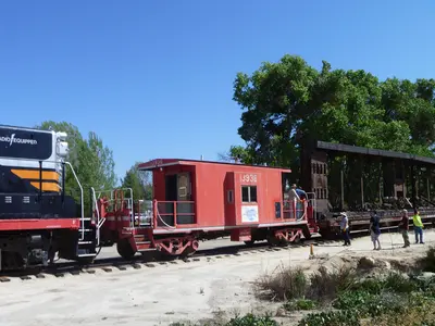 MOPAC caboose P1020896, near Campo