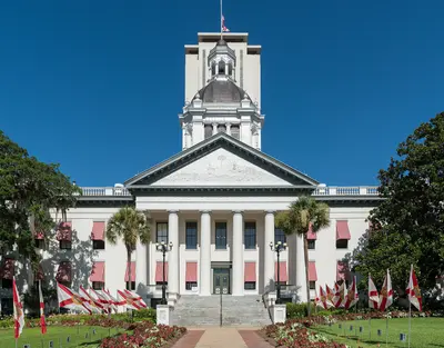 Old Florida State Capitol, Tallahassee, East view 20160711