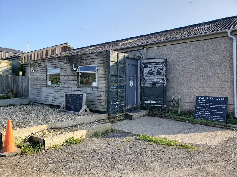 Chalky Downs Campsite reception