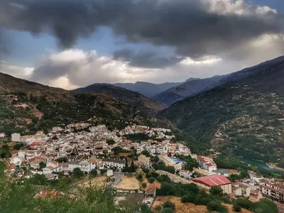 Vista de Barrio Alto, Güéjar Sierra