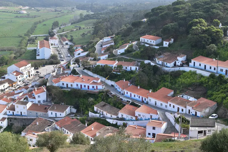 Entrance of Aljezur seen from the Castle