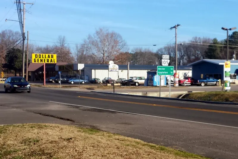 Highway 105 in Atkins, AR