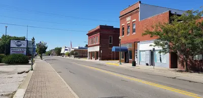 Downtown Jasonvillle Indiana, near Jasonville