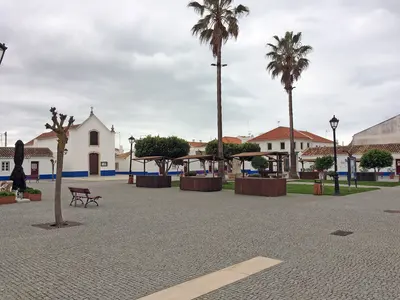 Jardim do Largo Marquês de Pombal Porto Covo Portugal