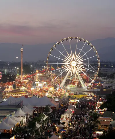 L.A. County Fair at Dusk
