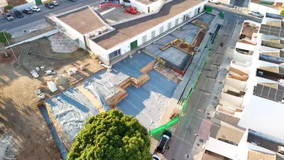 Primera fase de las obras de ampliación, near Mairena del Alcor