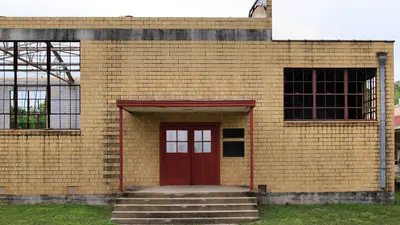 Martindale Texas Gymnasium Entrance