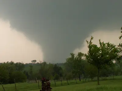 Twister, near Lyndon