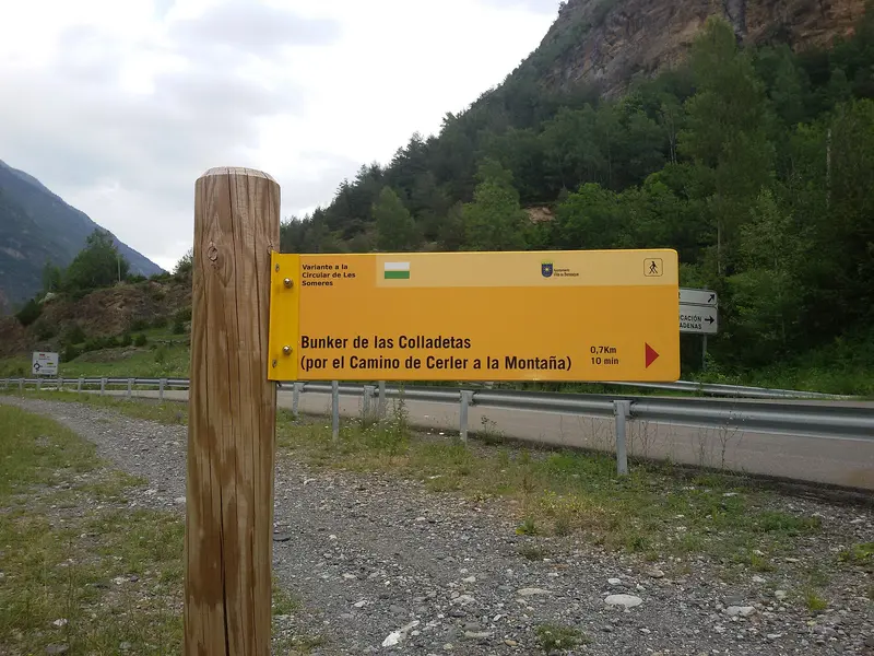 Bunker de las Colladetas Benasque, about 0.5 km from Camping Aneto