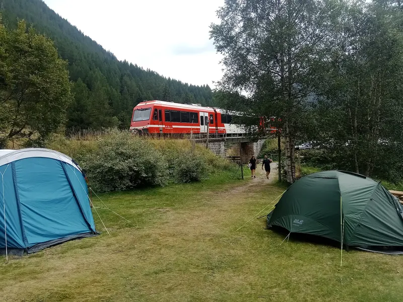 Mont-Blanc Express @ Camping Les Montets