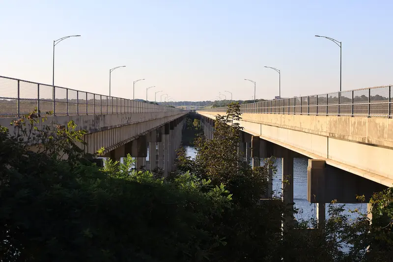 Singing River Bridge, near East Florence