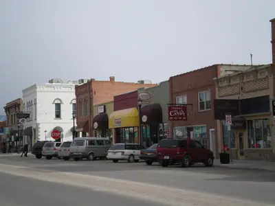 Hamilton MT Main Street