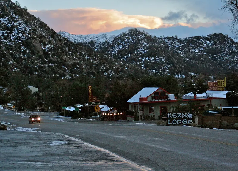 Kernville at dusk