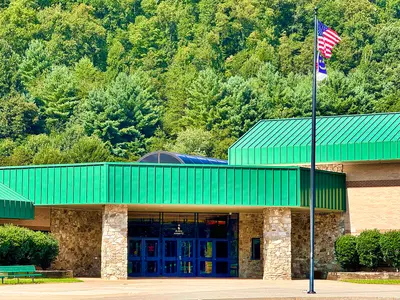 Robbinsville High School in Graham County, North Carolina