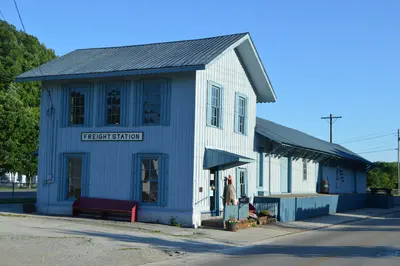 Morehead C&O freight depot