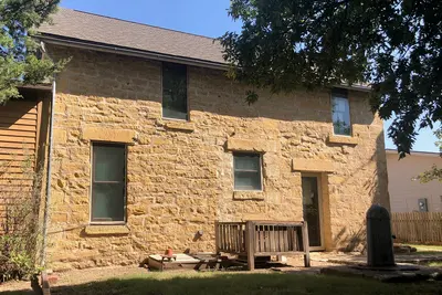 Gernon House Russell Co KS north facade north view