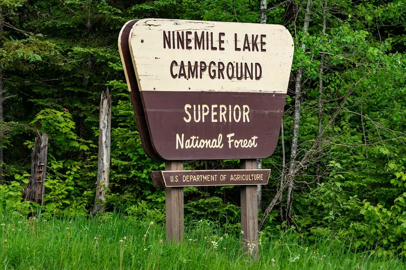 Ninemile Lake Campground - Superior National Forest, Minnesota