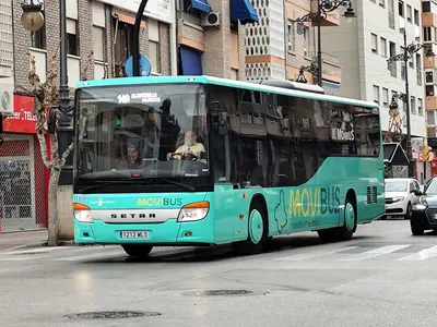 Monbus 3913 - Línea 14 (Movibus), near Molina de Segura