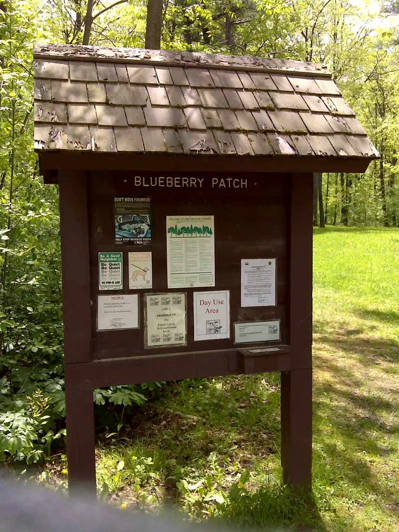 FLT I1 4.7 mi - Blueberry Patch Campground Kiosk