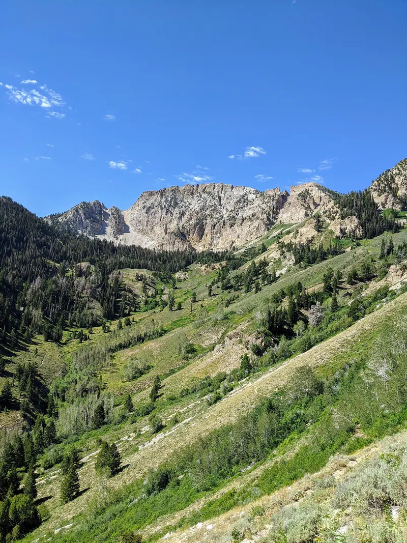 Deseret Peak Utah, about 1.5 km from Loop Campground