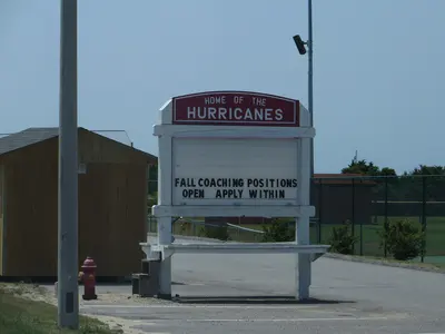 Cape Hatteras High School (Home of the Hurricanes), Buxton, North Carolina