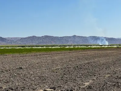 Mecca, California Agricultural Fields and Mecca Hills 2 of