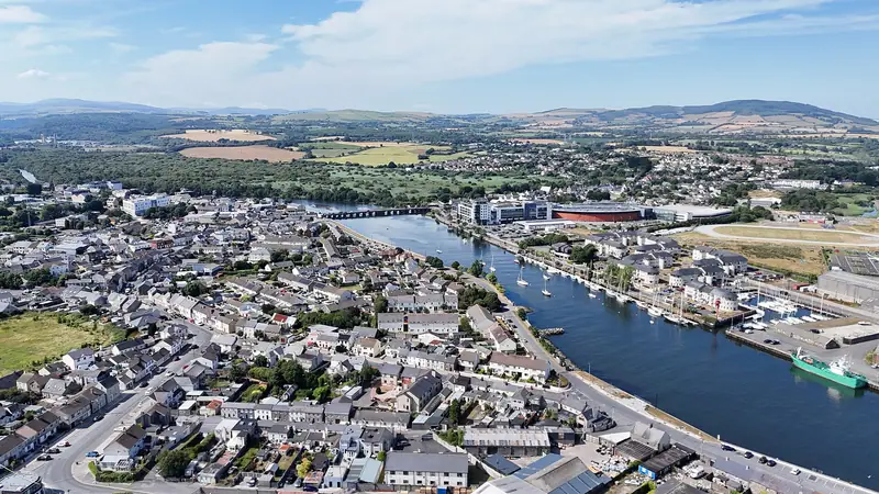 Arklow - aerial
