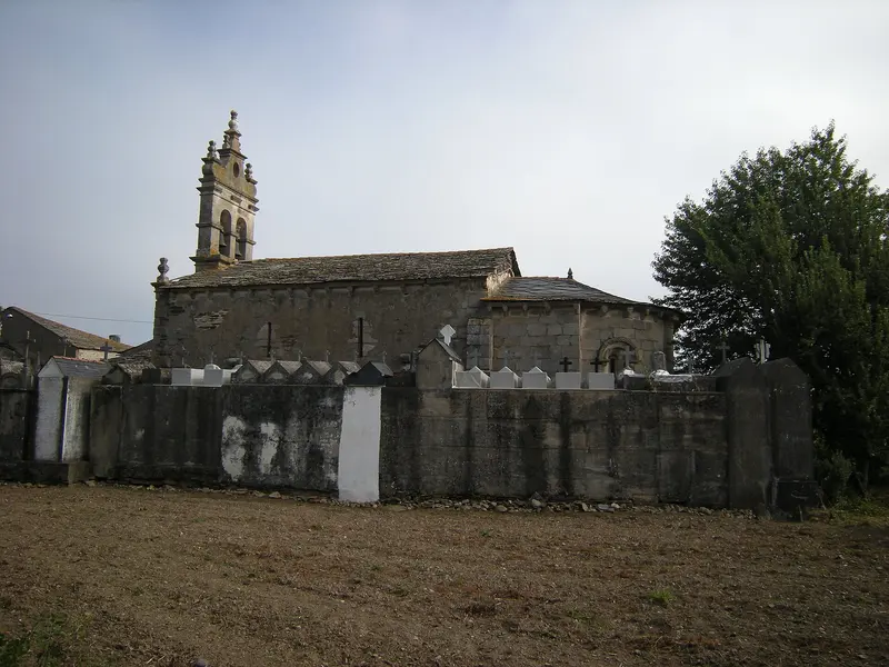 Igrexa de San Salvador de Vilar de Sarria, Sarria, about 0.9 km from Camping Vila de Sarria