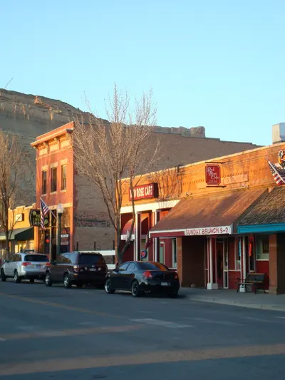 Main Street Palisade Colorado USA