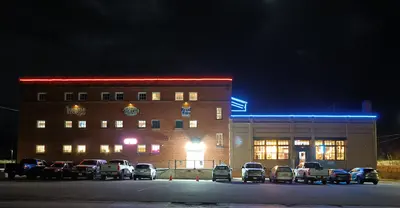 Walsenburg Mercantile at night
