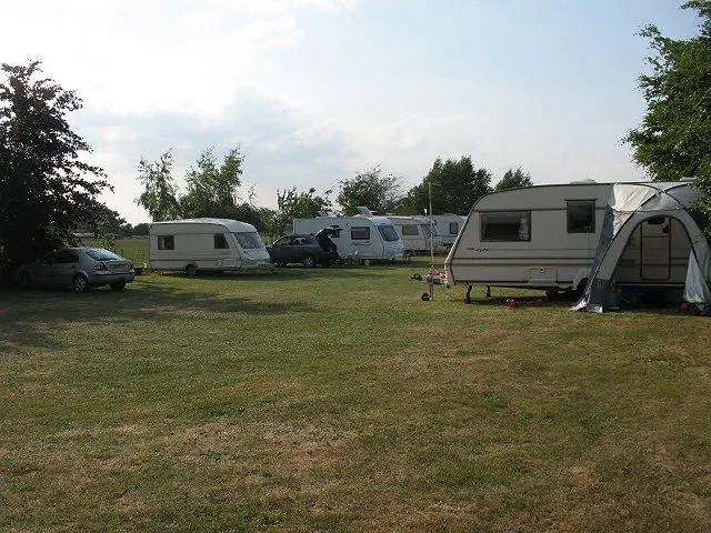 Caravan site at Yatehouse Farm