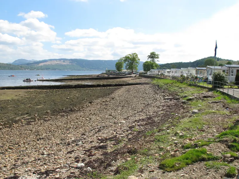 Photo: David Hawgood / CC BY-SA 2.0, via Wikimedia Commons Argyll Caravan Park