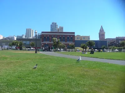 Looking south from San Francisco Maritime National Historical Park