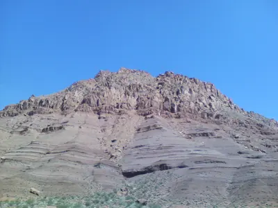 Red Mountain seen from Toe Trail
