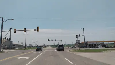 SH-8, SH-33, SH-3, US-270, US-281 intersection Watonga, OK