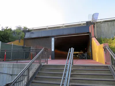 South entrance to Lafayette station