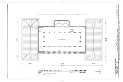 Smith Hall, Capstone Drive at Sixth Avenue, Tuscaloosa, Tuscaloosa County, AL HABS ALA,63-TUSLO,26- (sheet 5…