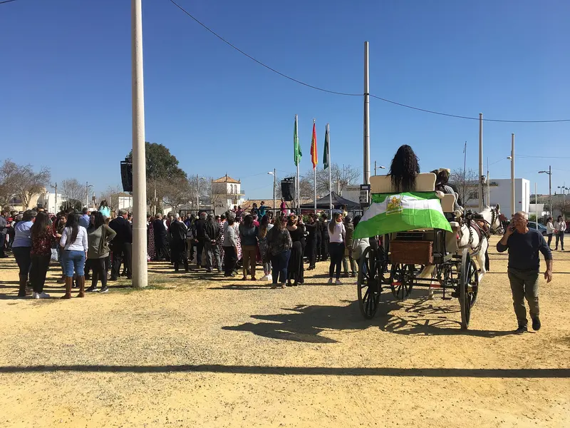 Día de Andalucía, about 0.6 km from Area Autocaravanas Rota