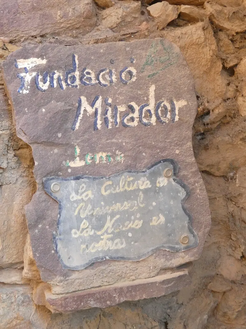 Fun mirador Norbert Orobich1, about 0.6 km from Càmping Beta