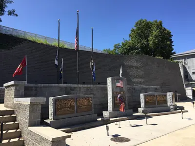 Parsons WV memorial plaza
