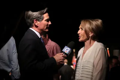 Jan Brewer, near Peoria