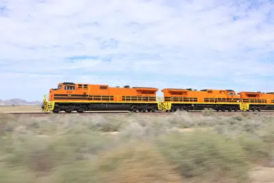 Newly repainted A&C C44-9Ws 4402, 4401, and