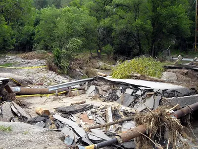 Bridge Out in Ruidoso