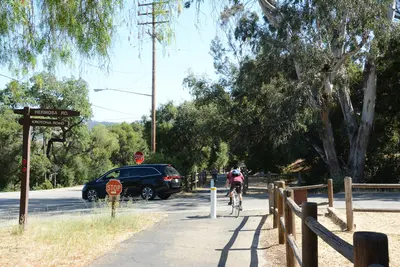 Ventura River Trail (aka Ojai Valley Trail) at Hermosa Road, near Mira Monte